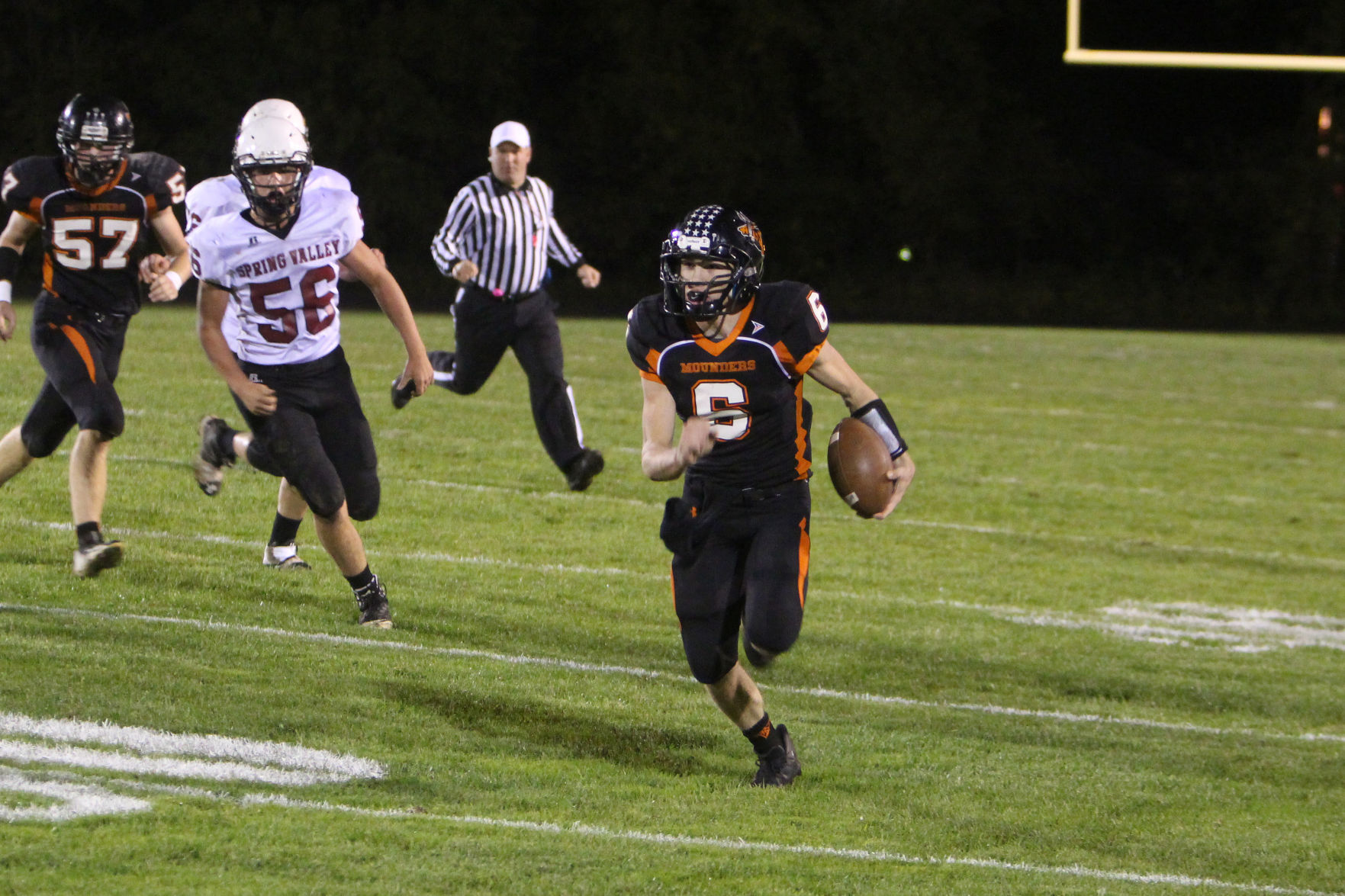 Spring Valley at Elk Mound football 10-4-19
